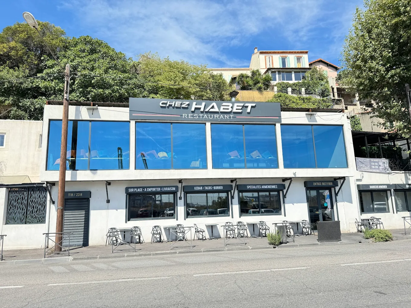 devanture du restaurant CHEZ HABET