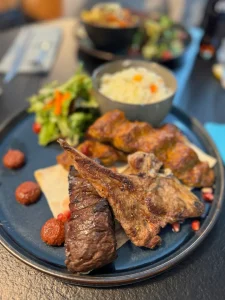 Assortiment de viandes grillées