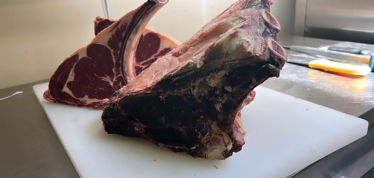 Viande de boeuf maturée